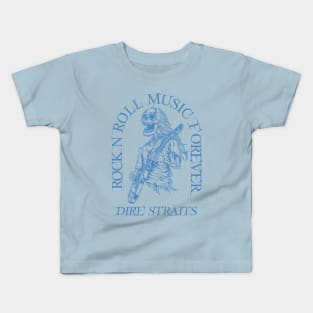 Dire Straits /// Skeleton Rock N Roll Kids T-Shirt